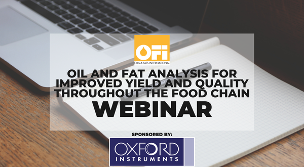 Oil and fat analysis for improved yield and quality throughout the food chain