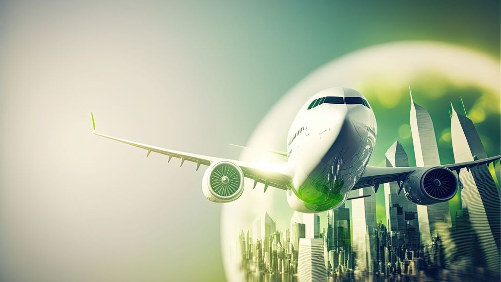 IATA estimates that SAF production in 2026 will total just 0.8% of jet fuel use. Image source: Adobe Stock