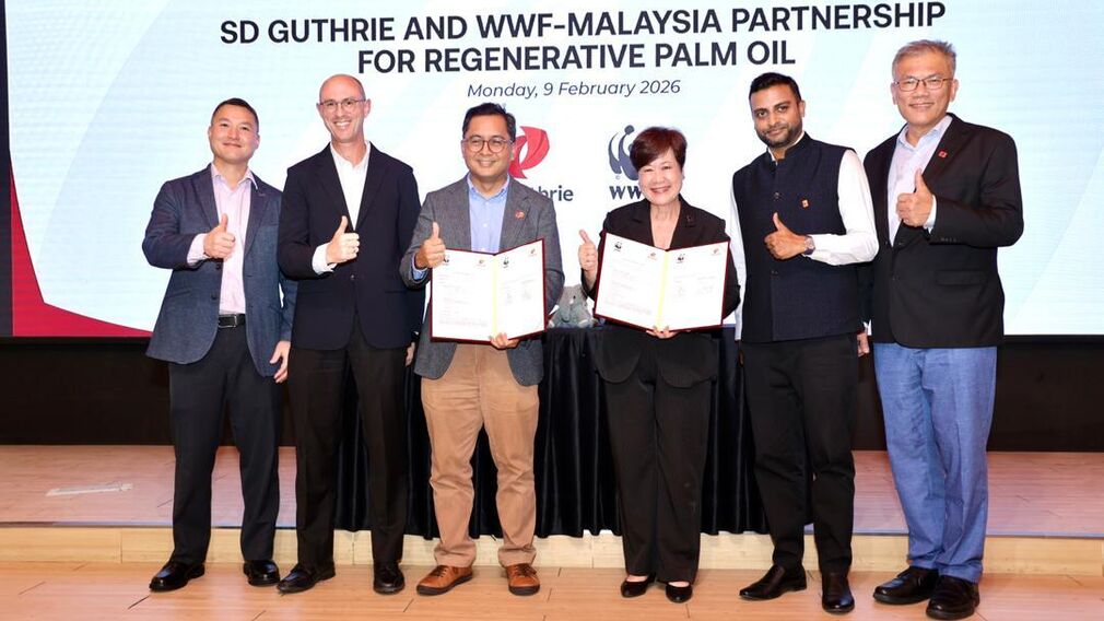 World Wide Fund for Nature Malaysia (WWF-Malaysia) and SD Guthrie are piloting a five-year regenerative agriculture programme for palm oil in Malaysia. Image source: SD Guthrie